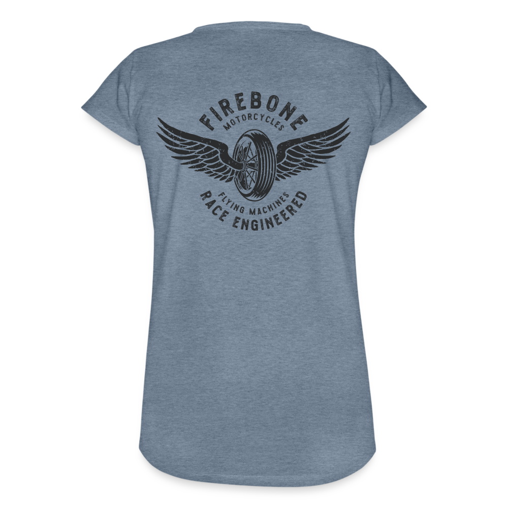 Wings and wheels - Vintage T-Shirt - vintage denim