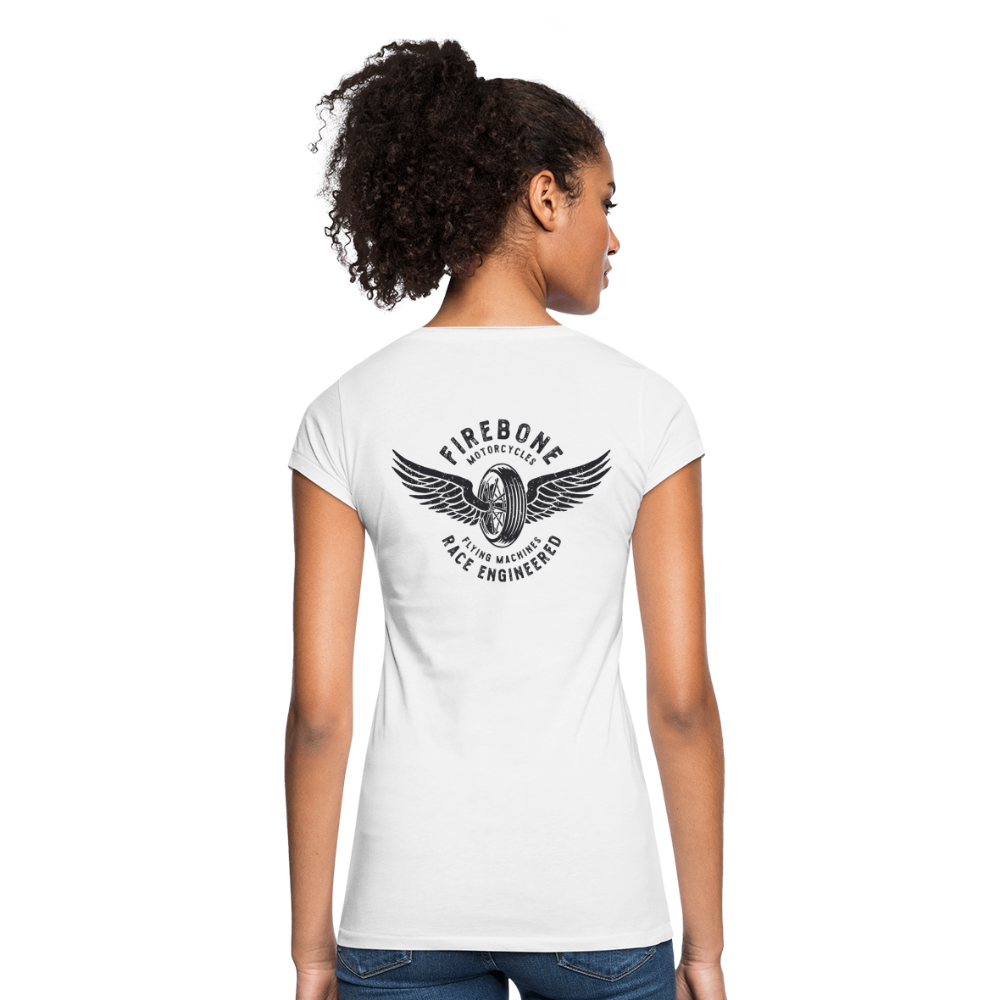 Wheels and Wings - Vintage T-Shirt - white