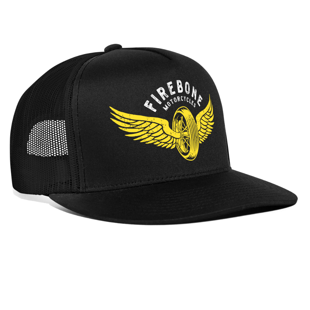 Wheels and Wings - Trucker Cap - black/black