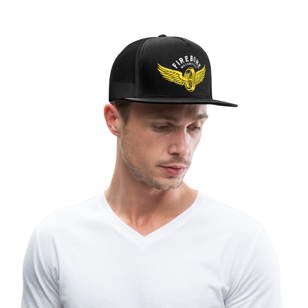 Wheels and Wings - Trucker Cap - black/black