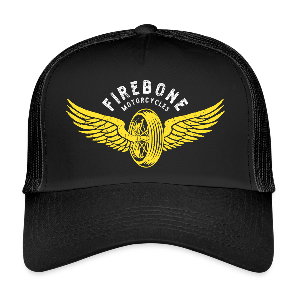 Wheels and Wings - Trucker Cap - black/black