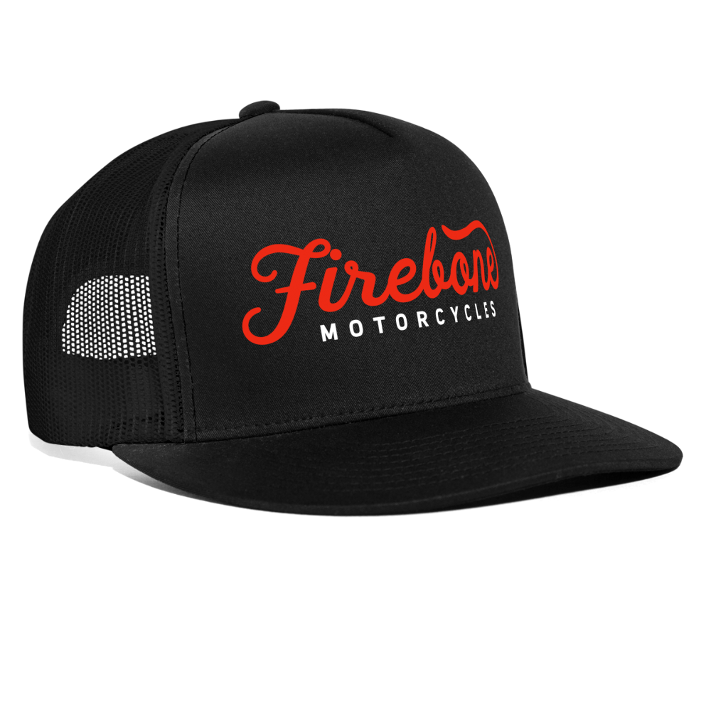 Firebone motorcycles - Trucker Cap - black/black