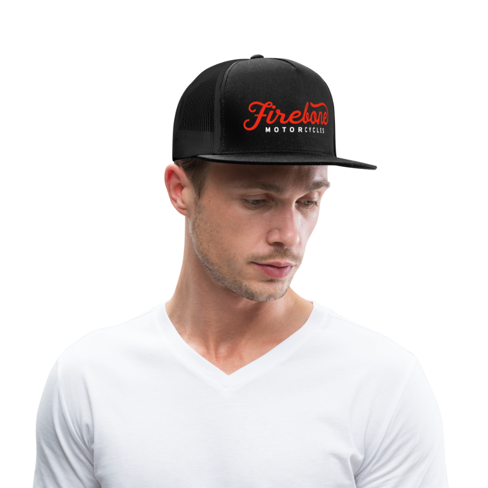 Firebone motorcycles - Trucker Cap - black/black