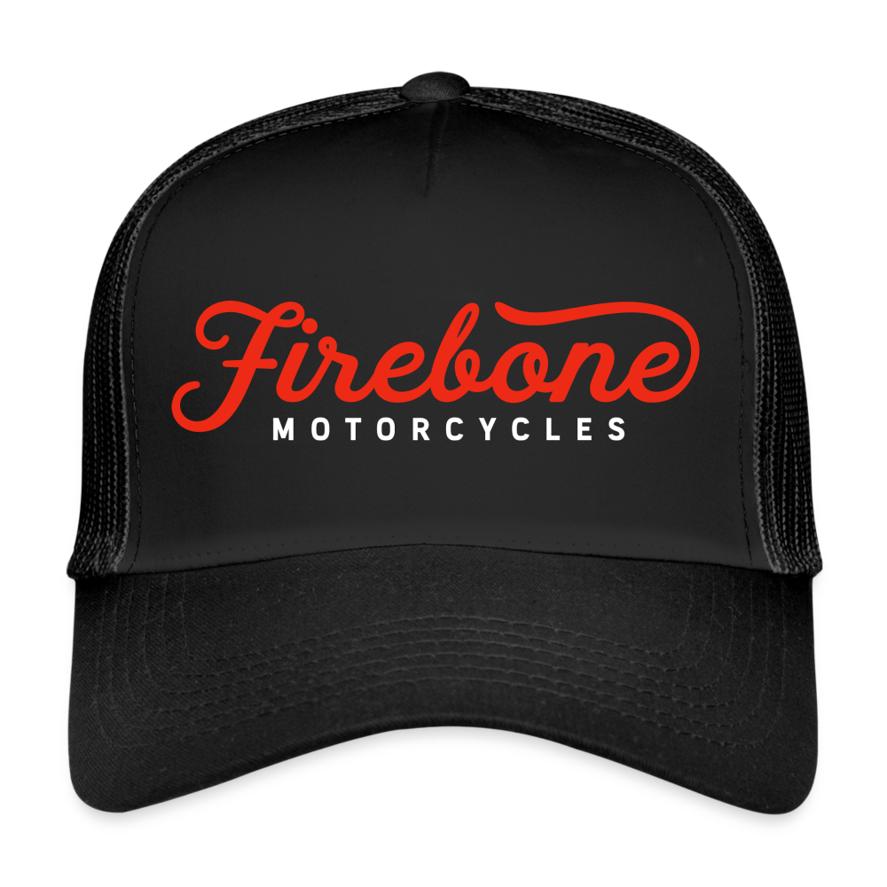 Firebone motorcycles - Trucker Cap - black/black