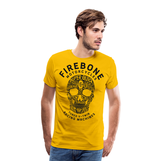 Super Quick Skullz - Men’s Premium T-Shirt - sun yellow