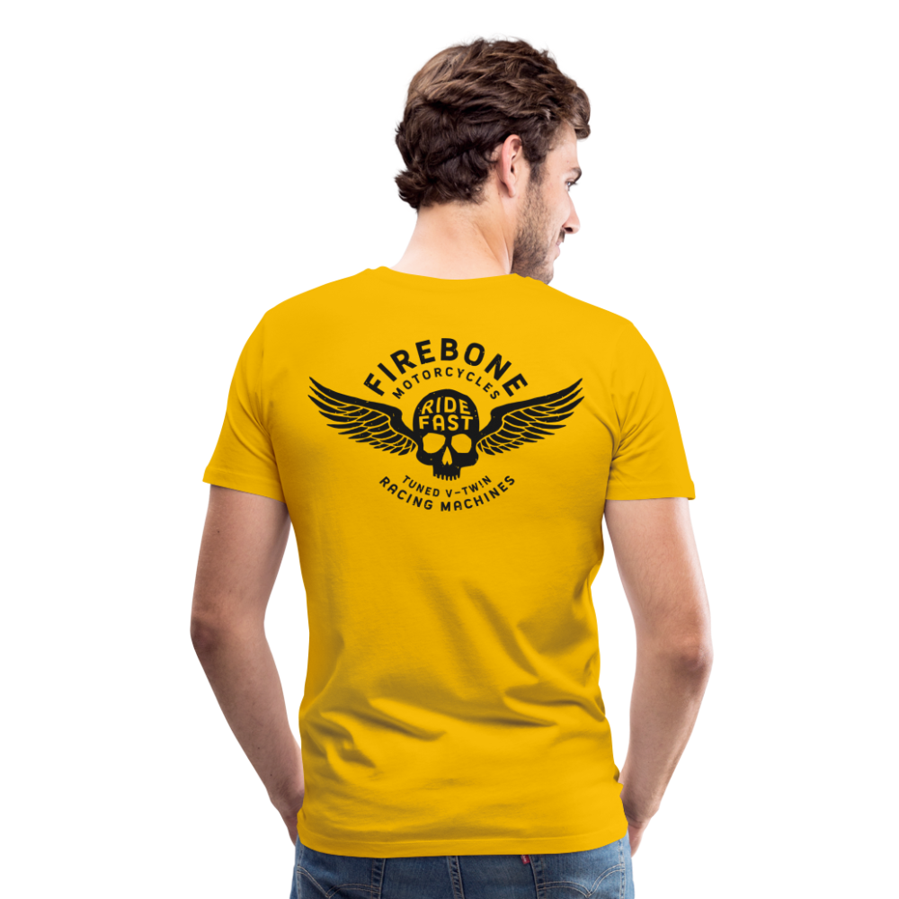 Super Quick Skullz - Men’s Premium T-Shirt - sun yellow