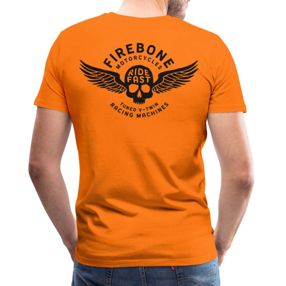 Super Quick Skullz - Men’s Premium T-Shirt - orange