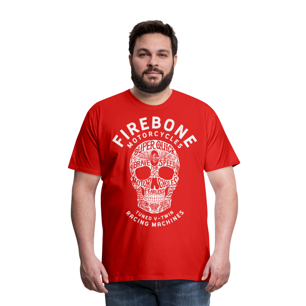 Super Quick Skullz - Men’s Premium T-Shirt - red