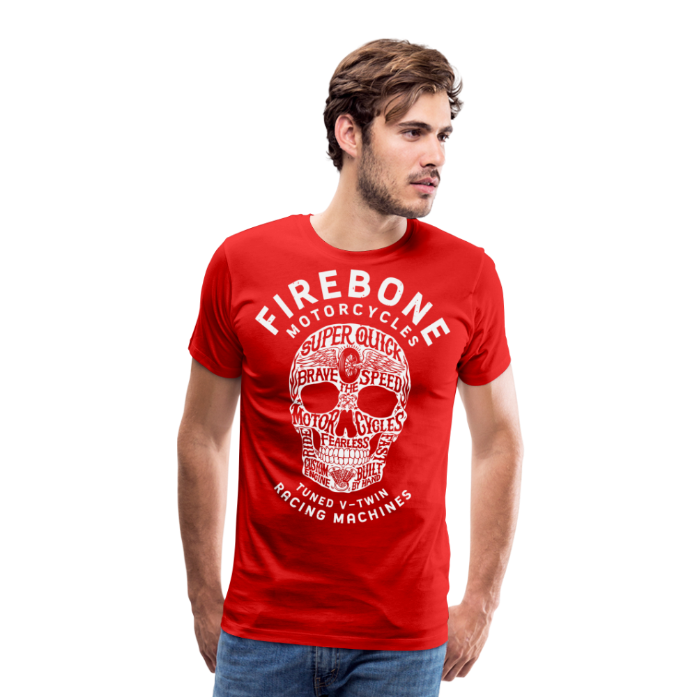 Super Quick Skullz - Men’s Premium T-Shirt - red