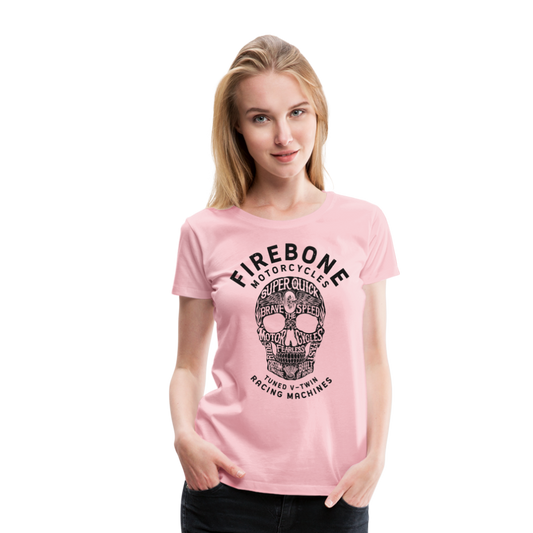 Super Quick Skullz - Women’s Premium T-Shirt - rose shadow