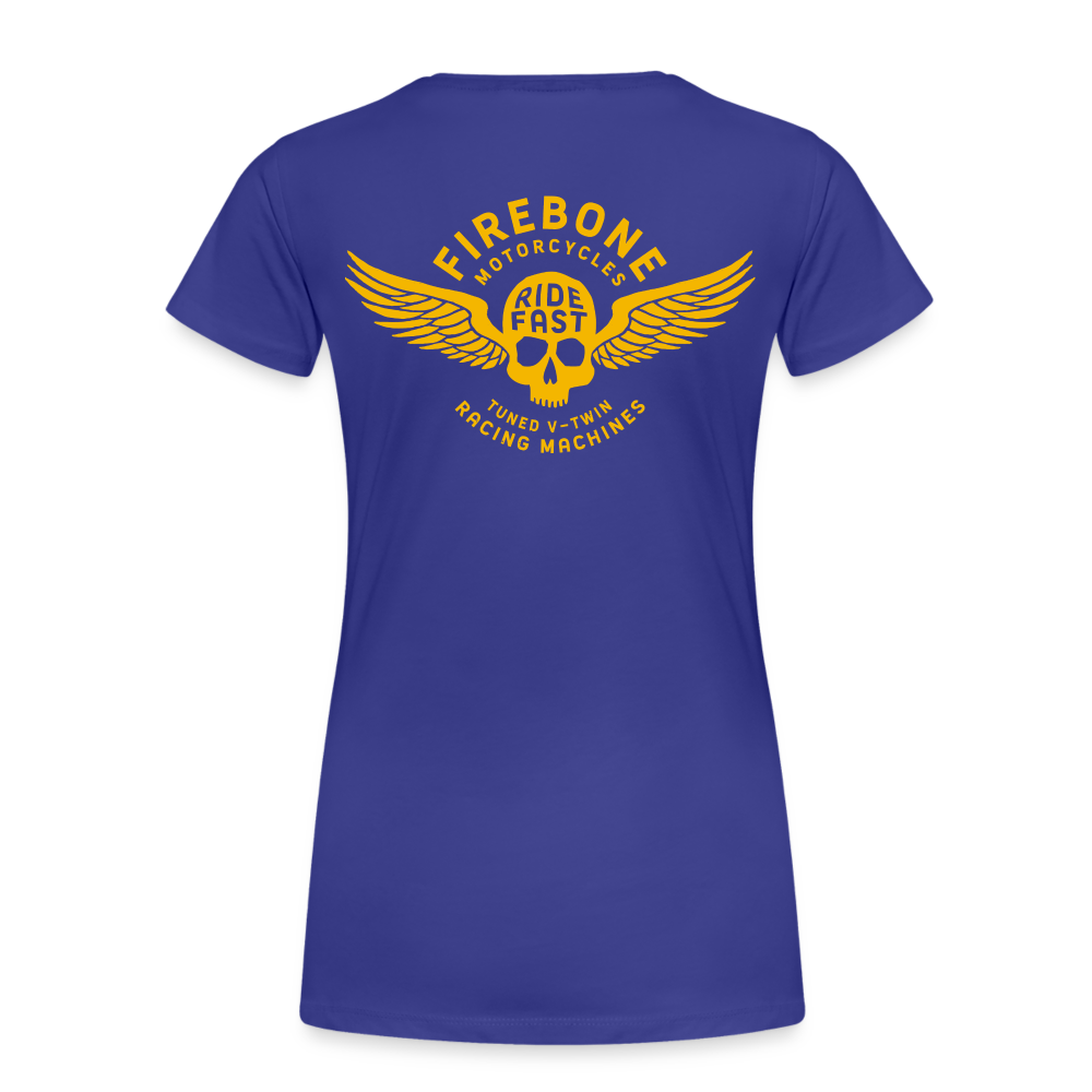 Super Quick Skullz - Women’s Purple Premium T-Shirt - royal blue