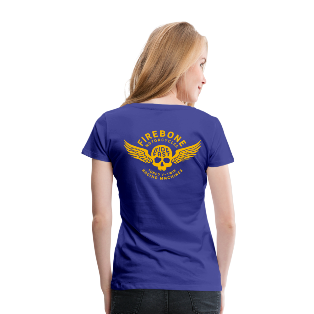 Super Quick Skullz - Women’s Purple Premium T-Shirt - royal blue