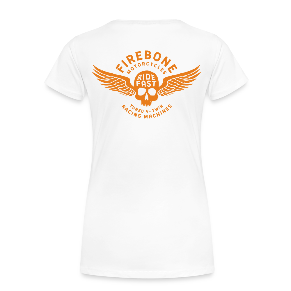 Super Quick Skullz - Women’s White Premium T-Shirt - white