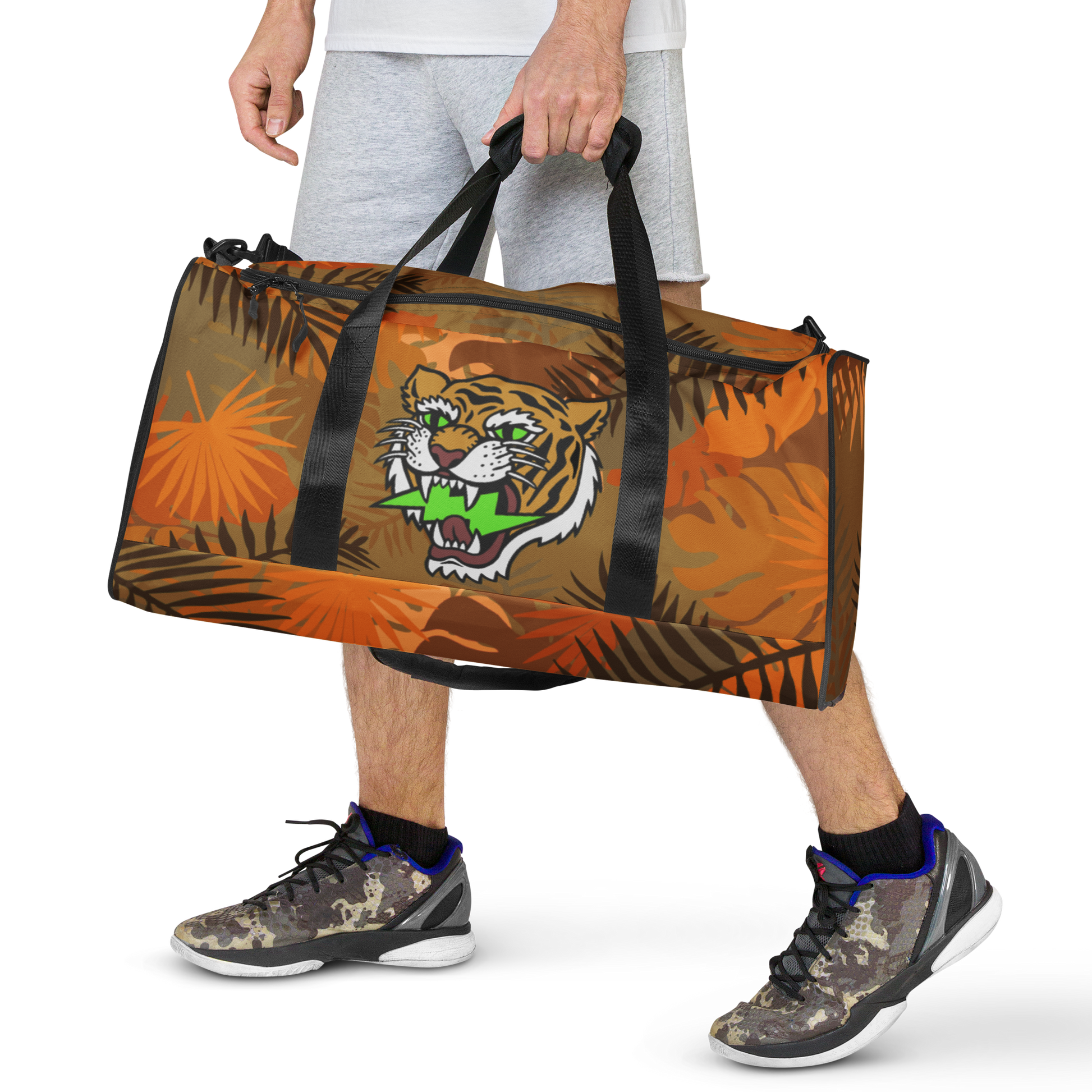 Jungle tiger - Autumn duffle bag - Firebone