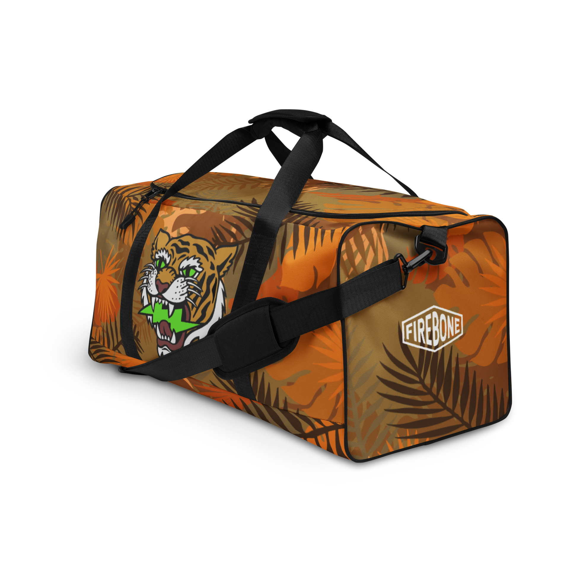 Jungle tiger - Autumn duffle bag - Firebone