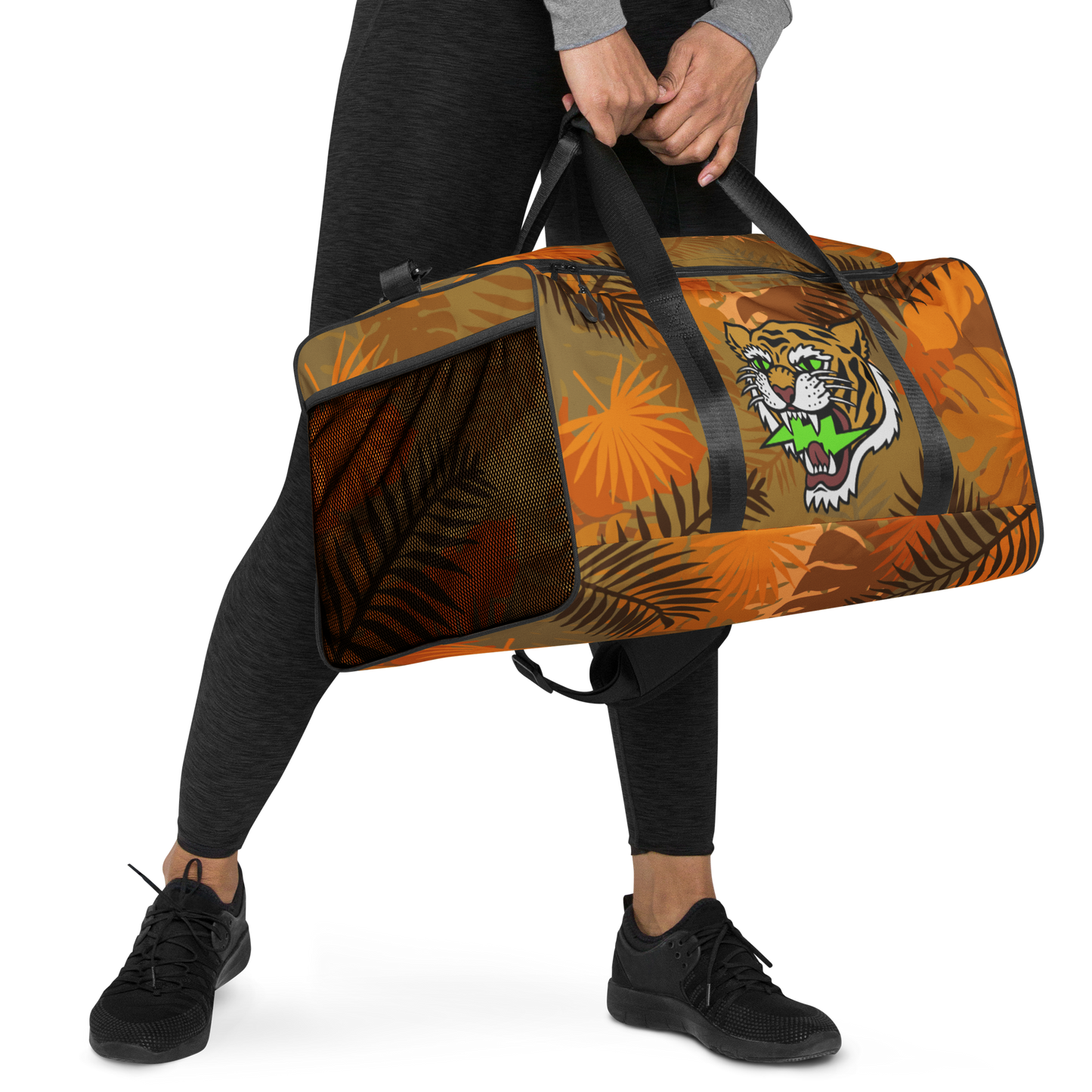 Jungle tiger - Autumn duffle bag - Firebone