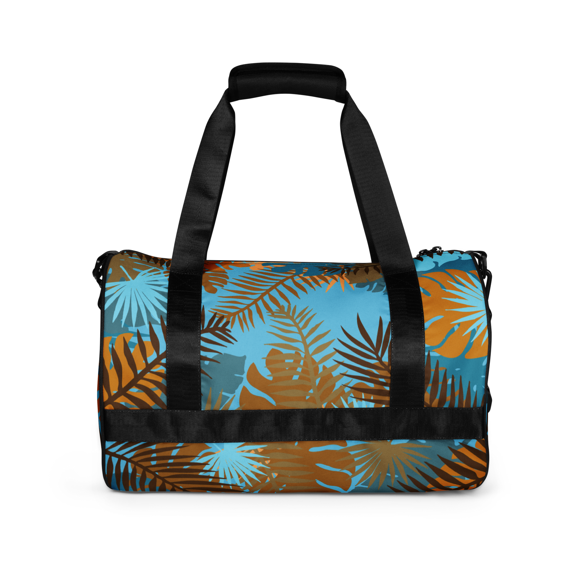 Jungle tiger - Autumn and blue gym bag - Firebone