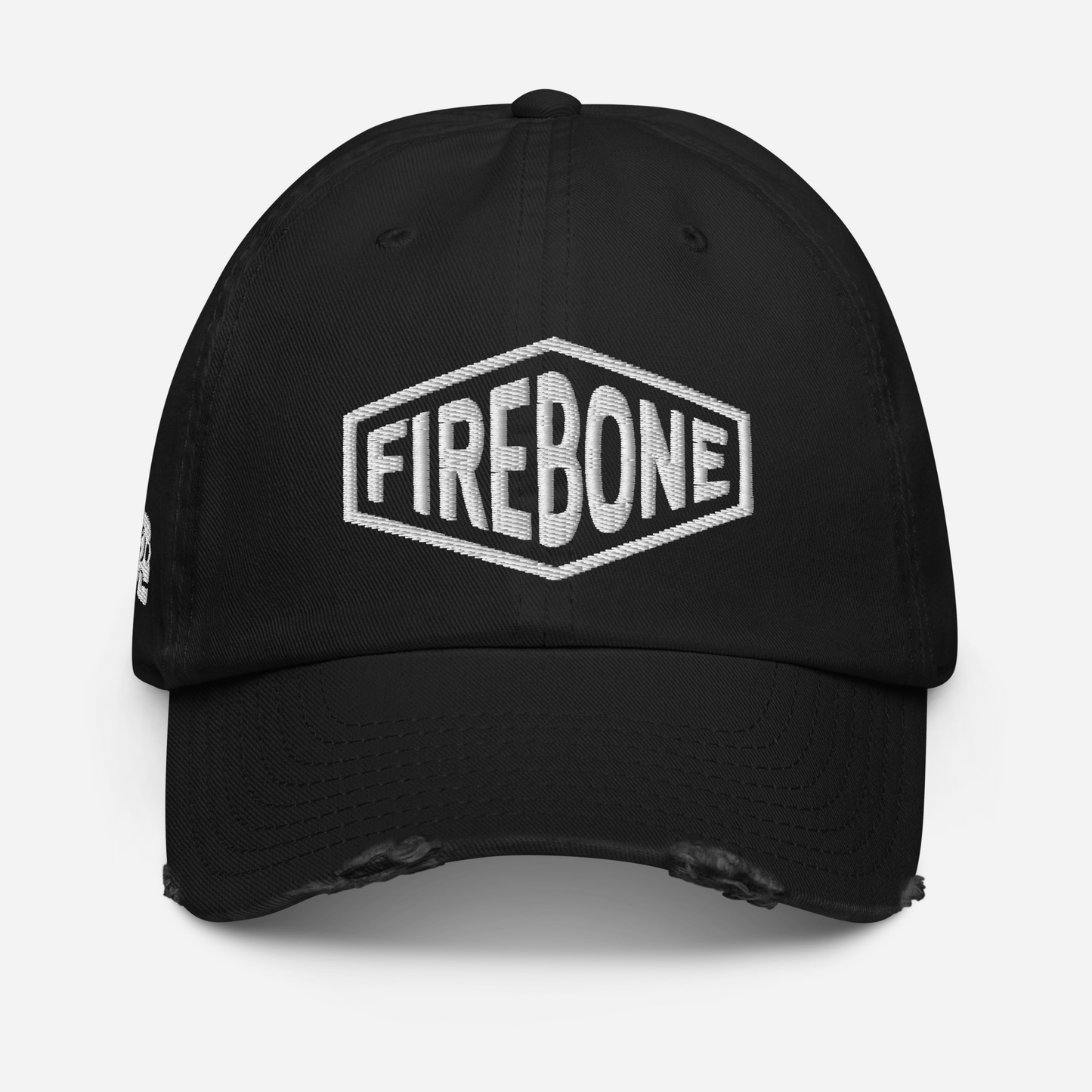 Firebone lozenge - Branded distressed baseball cap - Firebone