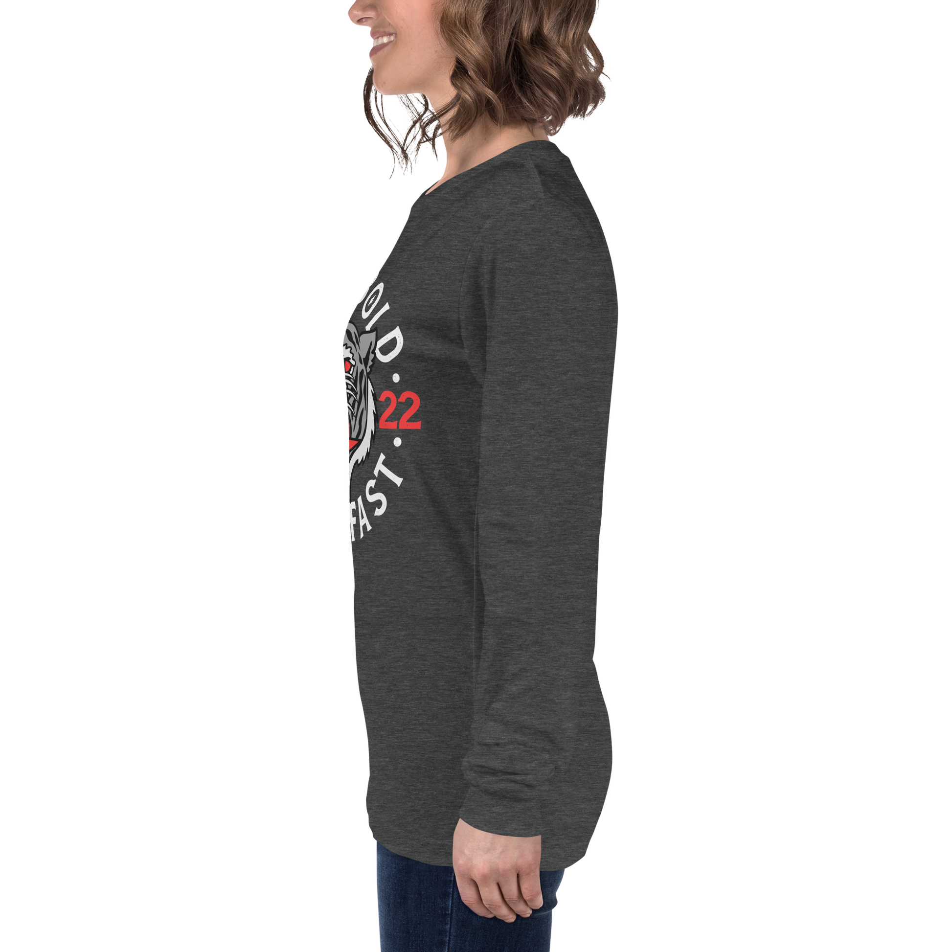 Stay bold - Grey long sleeve tee - Firebone