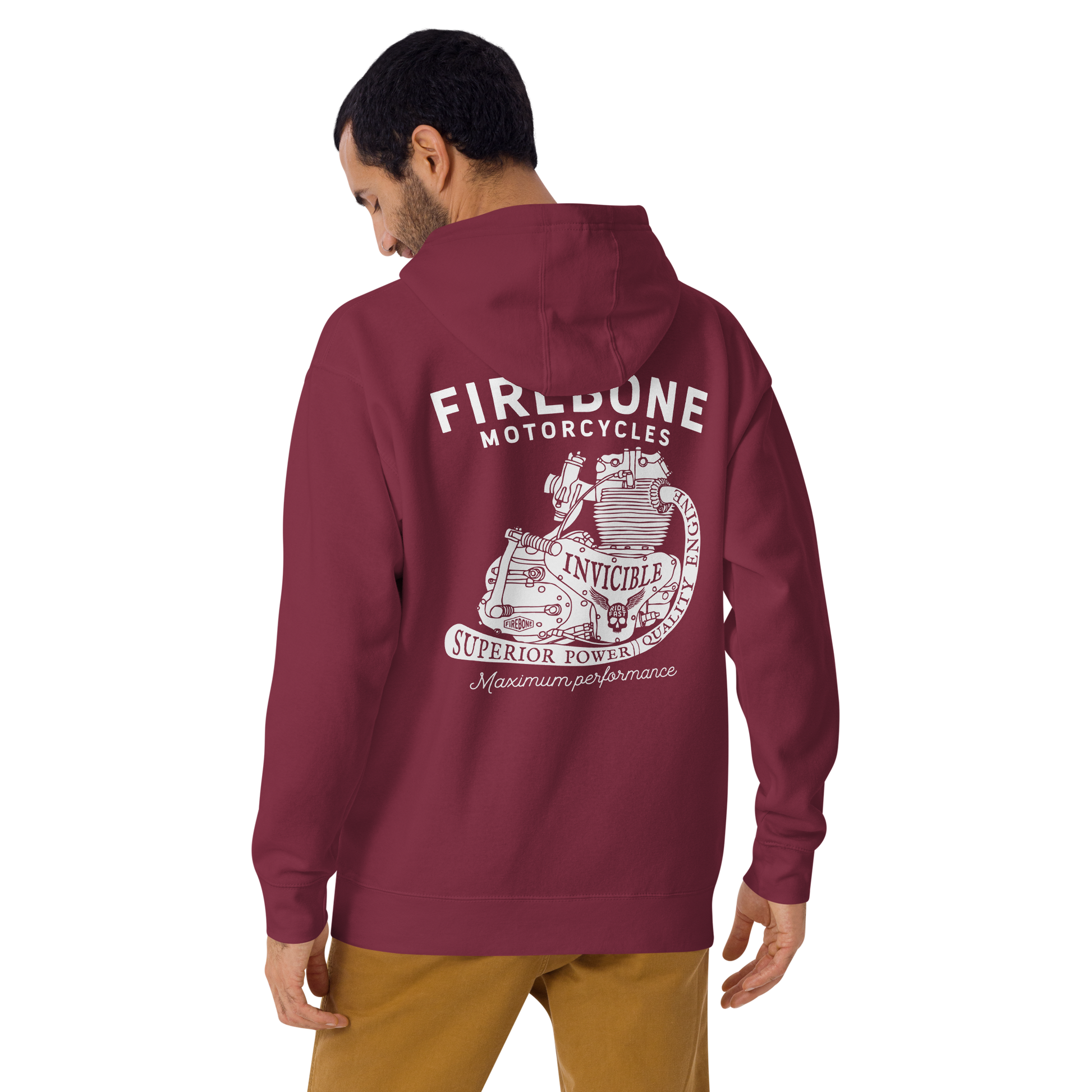 Race Engine 68 - Premium hoodie - Firebone