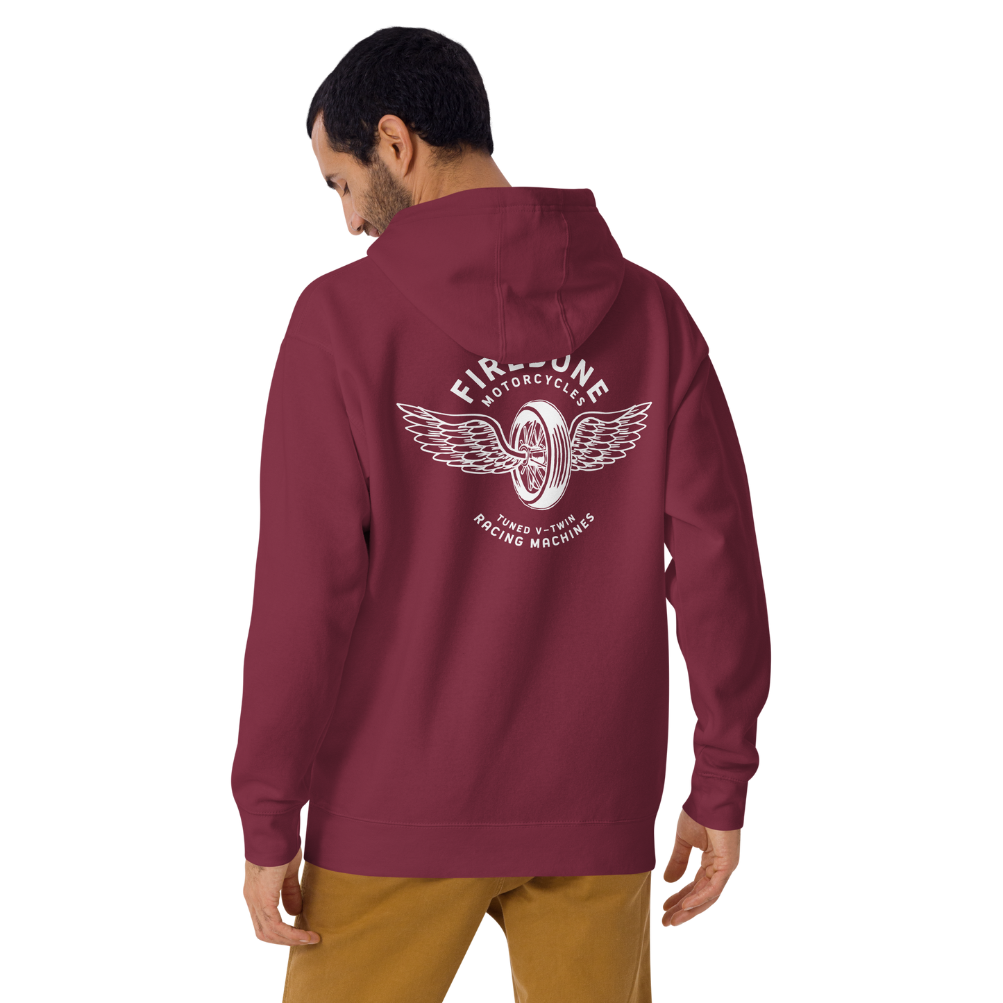 Wheels and Wings - Hoodie - Firebone