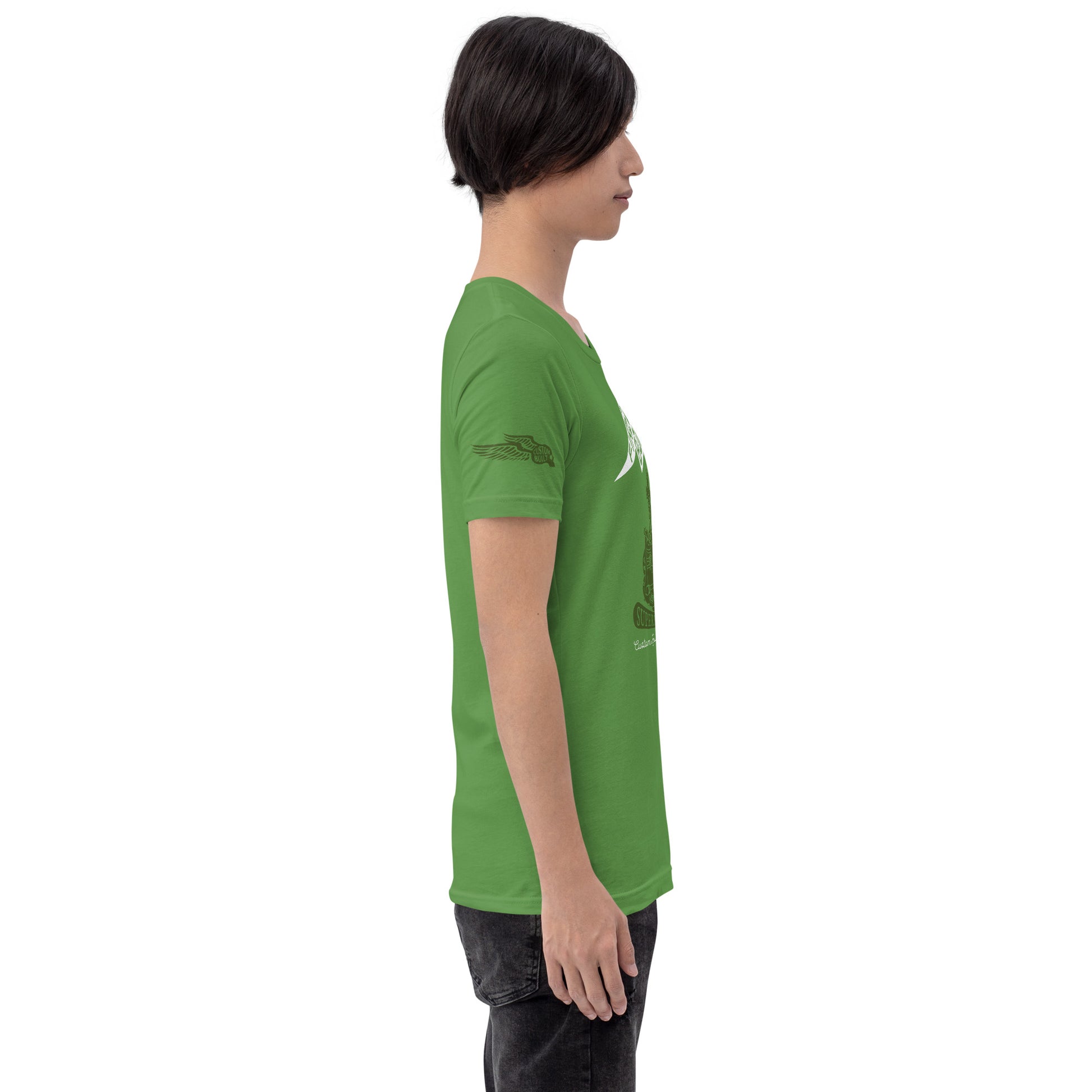 Firebone Steel - Leaf green t-shirt - Firebone