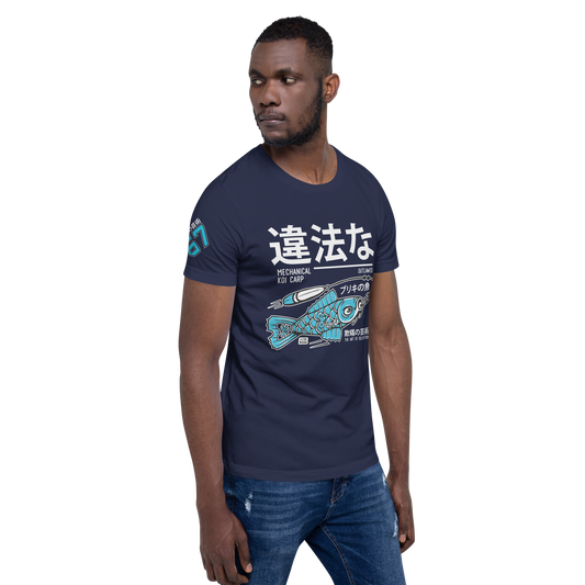 Tin Koi - Navy t-shirt - Firebone