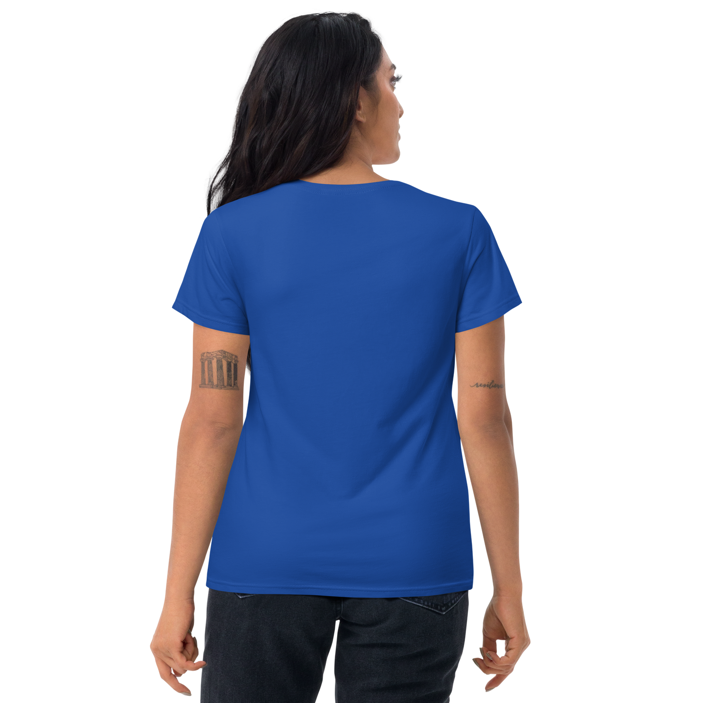 Stay brave - Royal blue short sleeve t-shirt - Firebone